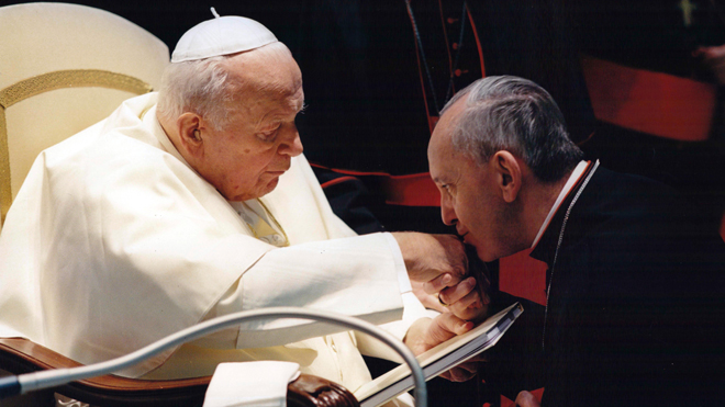 Jorge Mario Bergoglio, Francis, John Paul II