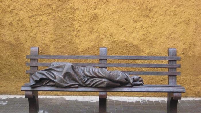 The Homeless Jesus comes to the Vatican