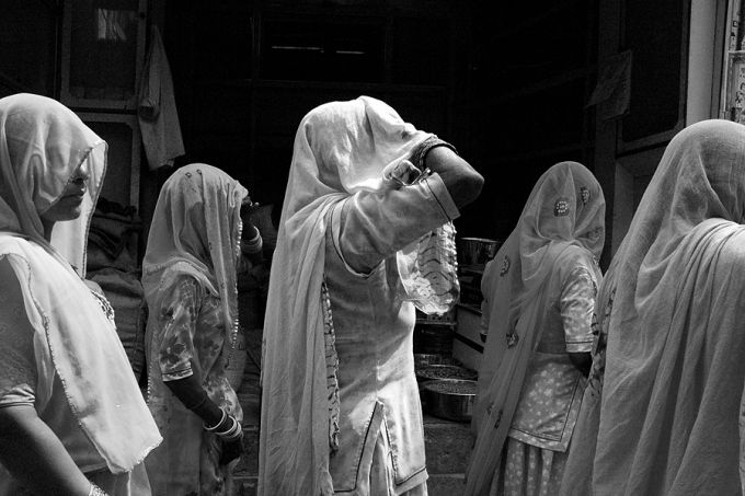 Indian women on the streets of Jodhpur