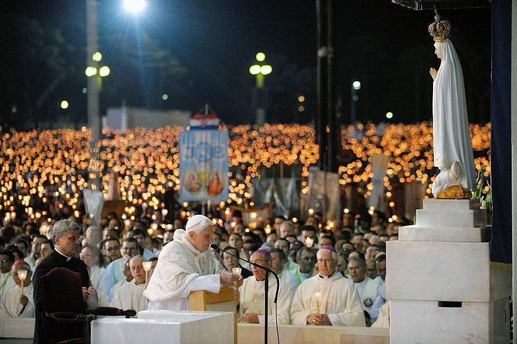 Pope benedict fatima