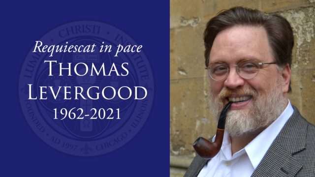Vinh danh Thomas Levergood, tư tưởng gia của minh triết công giáo